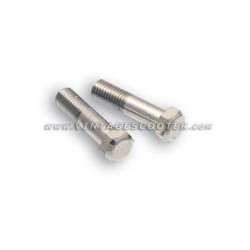 Jeu de boulons nickelés de fixation bras oscillant 125 ACMA 1950-52 